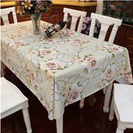 Spritech(TM) 53.9" * 86.6" Fashions Rectangular Waterproof PVC Plastic Table Cloth Table Cover N9