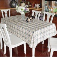 Spritech(TM) 53.9" * 86.6" Fashions Rectangular Waterproof PVC Plastic Table Cloth Table Cover N10