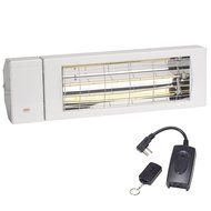 Burda 15242R Remote Control Smart Short Wave Indoor/Outdoor Infrared Heater, 1500-watt N2