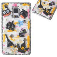 Spritech(TM) 3D Handmade Crystal Phone Case for Samsung Galaxy S5 I9600,Helloween Style Monster Haunted House... N6