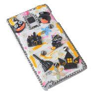 Spritech(TM) 3D Handmade Crystal Phone Case for Samsung Galaxy S5 I9600,Helloween Style Monster Haunted House... N7