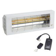 Burda 15242R Remote Control Smart Short Wave Indoor/Outdoor Infrared Heater, 1500-watt N5