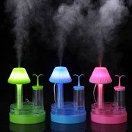 Haoran 250ml Mini Table Lamp Humidifier USB Portable Ultrasonic Cool Mist Air Diffuser with Color LED Nightlights... N16