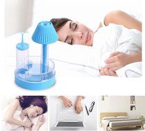 Haoran 250ml Mini Table Lamp Humidifier USB Portable Ultrasonic Cool Mist Air Diffuser with Color LED Nightlights... N17