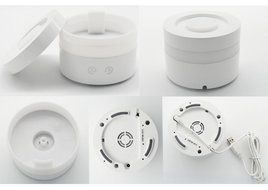 soled Mini USB Ultrasonic Humidifier Cool Mist Oil Diffuser / 100mL - Portable Essential Oil Aromatherapy with... N4