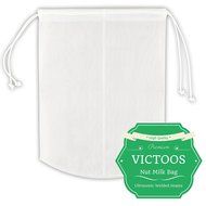 Victoos Best Nut Milk Bag - Large Reusable Almond Milk Bags - Food Grade Nylon Mesh Strainer - Yogurt and Cheese... N3