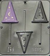 Wizard Hat Lollipop Chocolate Candy Mold 3397