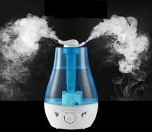 Ultrasonic Humidifier, 3L Cool Mist Humidifying with double-nozzle&nbsp;Whisper-quiet Operation, 7 Color LED Lights... N3