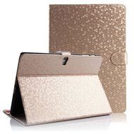 TechCode Stand Diamond Stone Pattern PU Leather Case Cover for Samsung Galaxy Tab S 10.5 T800 N3