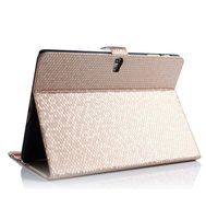 TechCode Stand Diamond Stone Pattern PU Leather Case Cover for Samsung Galaxy Tab S 10.5 T800 N4