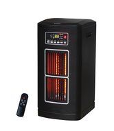 Comfort Glow QTH6000 Infrared Quartz Tower, 1500-watt, Black