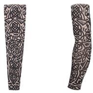 KAKA(TM) 2 pcs (A pair)Dragon Design Fake Temporary Tattoo Arm Cover up Sleeves Body Art Arm Stockings Accessories N5