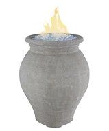 HomComfort HCGV1 Outdoor Gas Vase with Firestones, 43000 BTU N3