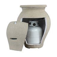 HomComfort HCGV1 Outdoor Gas Vase with Firestones, 43000 BTU N5