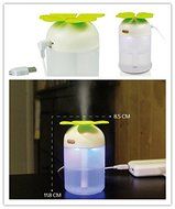 YF-TOW Four Leaf Clover Mini Protable Colorful LED USB Humidifier Air Freshener for Home Office Color Green (Green) N2