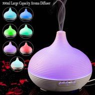 Sshmet 300ML Ultrasonic Humidifier Essential Oil Diffuser Perfect for Household and Office Waterless Auto Off