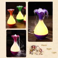 RipaFire Jady Pure Aromatherapy Humidifier Ultrasonic Sound Vibrations with Night Light Portable Mini USB Perfume... N19