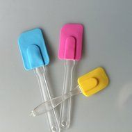 KAKA(TM) Premium Heat Resistant Silicone Spatula for Stir and Shape The Cake - Large N4