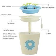 Mystery DIY 300ML Essential Oil Diffuser, Ultrasonic Anion Potted Plant Diffusser/Humidifier with 2 Mist Mode,... N2