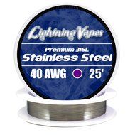 LV Stainless Steel 316L Wire 40 AWG - 100' N6