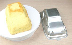 Birthday Cake 3D Car Anode Aluminum Bakeware Baking Mold Creative DIY West Point