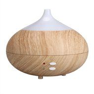 High-end Atmosphere USB Humidifier,HighpotPure Solid Wood LED Mini Air Diffuser Beatles Humidifier Purifier Atomizer... N36