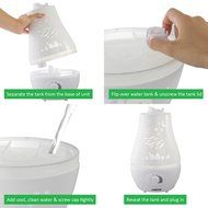 LINKYO Cool Mist Ultrasonic Humidifier - Whisper Quiet with Playful Outer Design for Baby Room, 2L N7