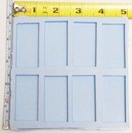 Reusable silicone mold 1 inch by 2 inch rectangle 16 cavity