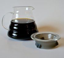 Basic Needs Coffee Servers Glass, Coffee Carafe Glass, Coffee Pots 600ml N5