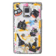 Spritech(TM) 3D Handmade Crystal Phone Case for Samsung Galaxy S5 I9600,Helloween Style Monster Haunted House... N8