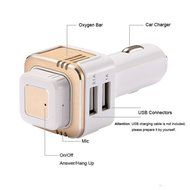 ATD Mini Car Oxygen Bar Anion Air Purification Humidifier Dual USB With Wireless Bluetooth Hands-free Stereo Earphone... N7