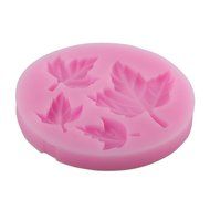 Leaves Pattern Silicone Sugar Jelly Baking Candy Fondant Craft Mold DIY Cake Decorating Mould