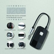 Roman J205 Wireless Stereo Audio Bluetooth Receiver 2-in-1 Transmitter/ Receiver Adapter with Music Transmission...