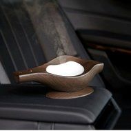 BEW Aromatherapy Diffuser,Wood Grain Cool Mist Ultrasonic Humidifier for Office Home Bedroom Living Room Study... N46
