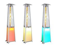 SUNHEAT International 99458LED 12 Color LED Light Show Portable Propane Patio Heater