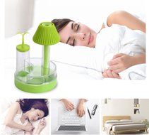 Haoran 250ml Mini Table Lamp Humidifier USB Portable Ultrasonic Cool Mist Air Diffuser with Color LED Nightlights... N28