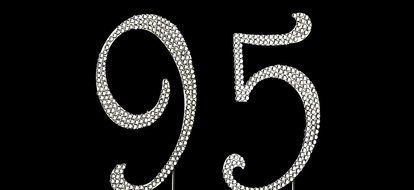 Perfectmaze Rhinestone Cake Toppers Combination Collection Wedding Anniversary Cake Decoration (13) N4