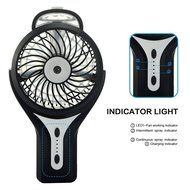 Welltop Mini Handheld USB Misting Fan with Personal Cooling Mist Humidifier Rechargeable Portable Mini Misting... N6