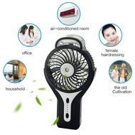 Welltop Mini Handheld USB Misting Fan with Personal Cooling Mist Humidifier Rechargeable Portable Mini Misting... N7