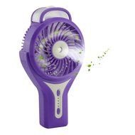 Welltop Mini Handheld USB Misting Fan with Personal Cooling Mist Humidifier Rechargeable Portable Mini Misting... N9