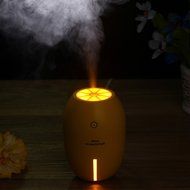 UnitedPlug 180ml Electric USB Mini Portable Travel Home Office Ultrasonic Air Cool Mist LED Light Humidifier Lemon N8