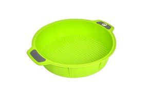 Bakeware Silicone Round Pan, Gela Cake Molds For Baking, The Ideal Choice For Cakes And More - Roudn Pan Red