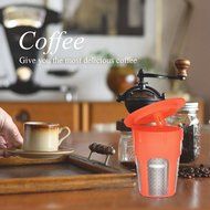 Kootek 2 Pack Stainless Steel Refillable Kcup Reusable Coffee Filter Rust Resistant K Carafe Cups for K-cup Keurig...