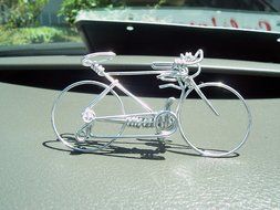 Handcrafted Mens Road Bike Small ~Unique Biking Birthday Gifts for Cyclists as Cake Toppers ~One Whole Aluminum...