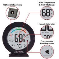 AcuRite 00613 Indoor Humidity Monitor N5
