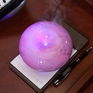 HICBOX 7 kinds of color lights ultrasonic mute fragrance machine humidifier 100ML (Pink) N3