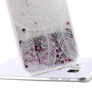 S6 Case,Galaxy S6 Case,PHEZEN Galaxy S6 Bling Case,[Crystal Clear] Creative Design 3D Funny Flowing Bling Glitter... N8