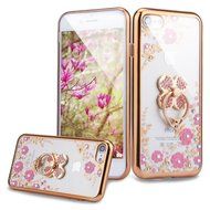 iPhone 7 Case, PHEZEN iPhone 7 Clear Soft TPU Protective Case Back Cover with Beautiful Cherry Blossom Flower... N20