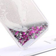 S6 Case,Galaxy S6 Case,PHEZEN Galaxy S6 Bling Case,[Crystal Clear] Creative Design 3D Funny Flowing Bling Glitter... N9