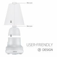 AVANTEK Essential Oil Diffuser, Ultrasonic Aromatherapy Humidifier with 7-Color Lights, 100ml N4